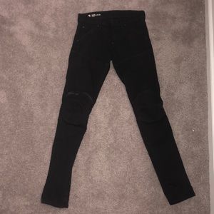 GStar Raw Men 5620 black Zipped Knee Jeans